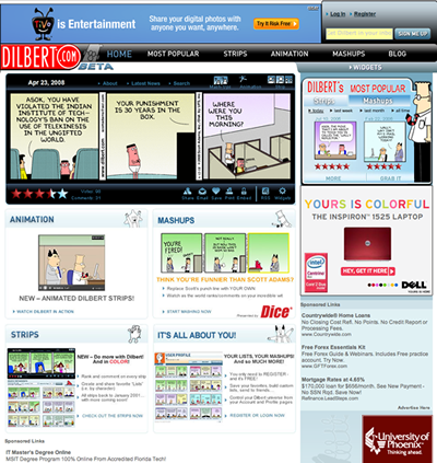 Dilbert Website